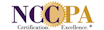 Logo of NCCPA featuring the seal of certification and excellence in a professional design.